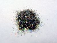 Glitter dunkelgrau-irisierend 8 ml Tiegel