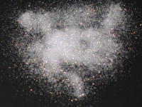 Glitter weiss-gold 8 ml Tiegel