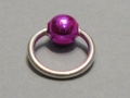 Piercing Ring, rosa, 4mm Durchmesser